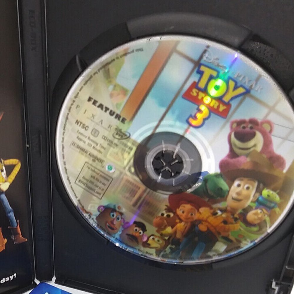 Toy Story 3 DVD Woody Buzz Lightyear Tom Hanks Tim Allen Animation Pixar 2010 - Picture 7 of 7
